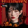 Adesivo de tatuagem de Halloween Simulação Facial Cicatriz descartável Horror Homens e Mulheres Costura Festa Maquiagem Decoração de Halloween