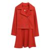 Outono Novo plus size roupas femininas gordinho terno de menina casaco socialite moda 931063