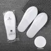 Pantuflas desechables de hotel, artículos especiales para habitaciones de invitados en casas de huéspedes, pantuflas gruesas antideslizantes para hostelería y salones de belleza, venta al por mayor