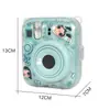 Nuevo Estuche Protector Transparente de Cristal Transparente Fujifilm Instax Mini13 para Cámara de Mano/Bandolera/Bolsa