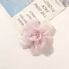Super Hada Brillante Malla de Seda Lunares Camelia Accesorios DIY Ropa Broche Tocado Calzado Sombrero Adornos Suministros Accesorios