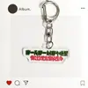 Chaveiro Acessórios de Letras Mayday Pequeno Presente Bolsa de Cabelo Melhor Amiga Acrílico Desenho Animado Decoração Presente para Estudante