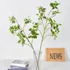Galho Artificial de Horsewood Planta Suspensa Estilo Japonês Ornamento Decorativo para Sessões de Fotos Decoração Nórdica Planta Verde Falsa de Alto Padrão