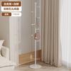 Perchero de estilo crema, sencillo, con placa de roca, para dormitorio, para el suelo, vertical, de metal, creativo, para el hogar, para guardar abrigos y capuchas.