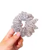 Organza Coreana Estampada Estampado de Leopardo Lunares Elegante Versátil Alta Elasticidad Clásico Coletero Accesorio para el Cabello Lazo para el Cabello