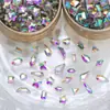 Venta caliente transfronteriza Mini taladro de uñas AB plano color mágico de cristal forma especial para uñas Decoración de joyería para uñas de celebridad de Internet