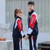 Uniforme Escolar para Alunos do Ensino Fundamental e Médio Roupa Esportiva para Primavera e Outono Traje de Baseball para Universitários Traje de Turma com ou sem Veludo