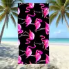 Toalha de Praia de Microfibra Transfronteiriça com Logotipo Personalizado, Absorvente de Água, Secagem Rápida, Toalha de Banho com Veludo Impresso Dupla Face, Feita Sob Medida para Comércio Exterior