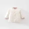 Ropa de Algodón para Bebé Otoño Invierno Ropa Exterior Infantil para Salir Chaqueta Acolchada 160g Cárdigan Cálido para Bebé y Niño Pequeño Chaqueta de Algodón
