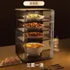 Cubierta para Verduras para Conservación del Calor Cubierta para Verduras Hogar Almacenamiento de Sobras Multicapa Mesa de Comedor Antipolvo Plástico Cubierta para Alimentos Artefacto para la Conservación del Calor de Alimentos
