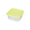 Recipiente Cuadrado de Plástico para Conservación de Alimentos con Tapa Transparente Sellado Caja de Almacenamiento Caja de Almacenamiento de Cocina Caja para Snacks Venta al por Mayor