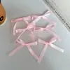 Paquete de 20 Lazos de Cinta de Poliéster para Manualidades DIY, Empaque de Cajas de Regalo para Hornear, Lazos Florales e Inserciones de Accesorios