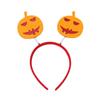 Acessórios de Cabelo de Halloween Tecido Feminino Estilo Escuro Aro de Cabelo Personalizado Grampo de Cabelo Engraçado para Festa Adereços Tiara Fofa de Abóbora