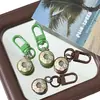 Llavero de coco, juguete de comida simulada, colgante de coco verde, accesorio de bolsa de recuerdo navideño, accesorio divertido, regalo al por mayor