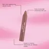 Lápis Labial Matte em Pó de Pasta de Feijão Zephoco, Cor Matte Natural, Maquiagem que Não Desbota, Aplicação Diária para Modificar os Lábios