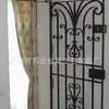 Puerta de hierro forjado estilo europeo puerta de imitación cobre villa forjada interior puerta china antigua puerta de metal antirrobo