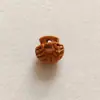 Berço para Escultura de Caroço de Pêssego Pulseira de Fio Vermelho Acessórios Joias de Contas para Bebê Caroço de Pêssego Selvagem Cesta de Pêssego Feita à Mão Cesta de Pêssego