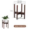 Suporte para vasos de flores nórdico Cross Small Flower Rack Rack de armazenamento de chão a chão Varanda Sala de estar Green Diet Pot Rack