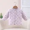 Chaqueta acolchada de algodón para niños, abrigo de algodón para otoño e invierno, ropa interior básica engrosada para bebé, chaqueta acolchada de algodón Clase A para niños pequeños, abrigo de algodón de una sola pieza nuevo
