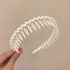 Diadema de Pelo Esponjosa de Moda con Dientes para Mujeres, Accesorio para el Cabello para Uso Diario, Nuevo Pinza para el Cabello 2025