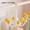 Gancho rotativo de seis garras inspirado na dopamina para guardar chapéus, um organizador prático para atrás da porta, no armário, para pendurar toalhas, bolsas e exibir itens