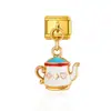 Pulsera Colgante Collar Serie Banderas Nacionales Transfronterizas Módulo Estilo Italiano Corazón Zodiaco Collar Anillo Pulsera