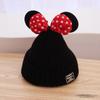 Gorro coreano para bebé, otoño e invierno, de algodón puro, bonito y súper lindo, de lana, para niña, con protección para las orejas para niño.