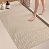 Alfombrilla Antideslizante para Suelo de Baño, Alfombrilla Impermeable para Ducha de Baño, Alfombra Antideslizante para Puerta de Inodoro de Bañera de Hotel