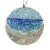 Atraente Popular de Vidro do Mar Suncatcher Ondas do Oceano Praia Romântico Acrílico Plano Decoração de Casa