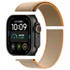 Adequado para Pulseira de Relógio Apple 11ª Geração Wild Trail Iwatchs9/8/7 Trama de Nylon com Velcro Ultra3