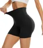 Pantalones Cortos de Verano Estampados para Mujer Europeos y Americanos Transfronterizos Cintura Elástica Ajustada Pantalones de Ciclismo Leggings Deportivos para Fitness