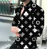 Camisa Hawaiana de Playa Estampado Digital Impreso en 3D Primavera y Otoño Talla Grande Manga Larga Solapa Top para Hombre Talla Grande