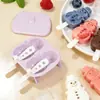 Molde para Sorvete Molde para Palito de Queijo Silicone de Grau Alimentício DIY Palito para Picolé Magnum para Uso Doméstico