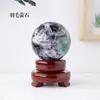 Mar de China Oriental Bola de Cristal Cristal Natural Piedra Bruta Ágata Matriz de Siete Estrellas Entrada del Hogar Mesa Decoración Bola de Cristal Atrae Fortuna