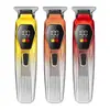Cortapelos Digital Nuevo Profesional Transfronterizo Cortapelos Eléctrico Cuchilla Ajustable Aceite para Cortapelos Cortapelos de Diseño Eléctrico