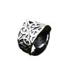 Guerreiro de Aço novo anel de aço inoxidável nó celta viking anel de aço titânio moda retrô nórdica pulseira