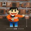 Bloques de Construcción Serie Mickey Mouse Ensamblaje de Partículas Pequeñas Figuras de Dibujos Animados Puesto Callejero Juguetes Educativos para Niños Regalos Venta al por Mayor