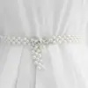 Corrente de Cintura com Contas para Mulheres, Acabamento Elástico de Cintura de Alto Padrão para o Verão, Cinto Decorativo de Cintura, Cinto Fino, Cinto Elástico para Mulheres Combinar com Vestidos