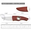 Modelo Nuevo de Yangjiang, Guangdong, para Desempacar Envíos Express, Cuchillo Doméstico para Exteriores, Cuchillo Afilado para Frutas, Barbacoa Camping, Cuchillo Fácil de Transportar