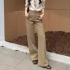 Jeans de pierna ancha de moda para mujer, nueva colección otoño 2026, cintura alta elegante, adelgazantes, elásticos, versátiles, pantalones casuales de pierna recta