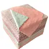 Esponja de Limpeza Doméstica de Veludo Coral Espessado Dupla Face Antiaderente Pano Preguiçoso Toalha de Prato de Cozinha Absorve Água e Limpa