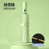 Paraguas completamente automático para hombre extragrande engrosado y reforzado de un botón completamente plegable paraguas plegable parasol y protector solar para mujer