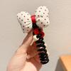 Cuerda para el Cabello de Trenza de Burbujas de Perlas para Mujer, Anillo para el Cabello de Hilo Telefónico con Lazo, Nueva Cuerda para el Cabello 2025