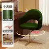 Taburete de Maquillaje Retro Habitación de Niñas Silla de Maquillaje Giratoria Vestidor Tocador Creativo Sillón Giratorio