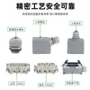 Conector Retangular de Alta Resistência Plug Industrial Hsb-06-3 Base Alta À Prova D'água Plug de Aviação Alta Corrente 3