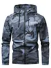 Sudadera con capucha camuflaje para hombre, deportiva, para exteriores, de corte holgado, versátil y moderna, para uso transfronterizo
