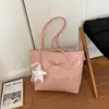 Bolsa Grande Capacidade Transfronteiriça Feminina Verão 2026 Nova Versátil Moda Ombro Único Tendência Trabalho Retro Casual Bolsa Tote
