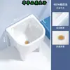 Fregadero de Cerámica para Fregona de Balcón, Cubeta para Fregona de Piso, Fregadero de Pie para Fregona Doméstica de Baño
