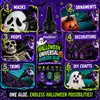 KineShineX Pegamento Adhesivo Universal Hecho a Mano para Halloween, Adorno de Accesorios para Máscaras, Pegamento Fuerte de Secado Rápido para DIY