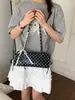 Bolso de Axila de Lunares Versátil Simple de Gama Alta para Mujer Estilo Coreano Nuevo de Moda Tendencia Viaje Lindo Dulce Bolso de Hombro Único